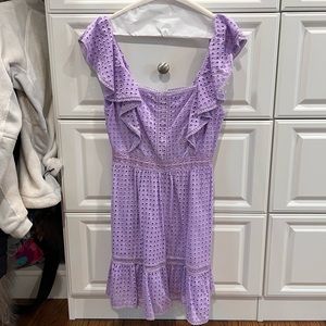 Alice and Olivia Eyelet Dress, Size 0